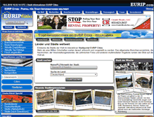 Tablet Screenshot of cities.eurip.com